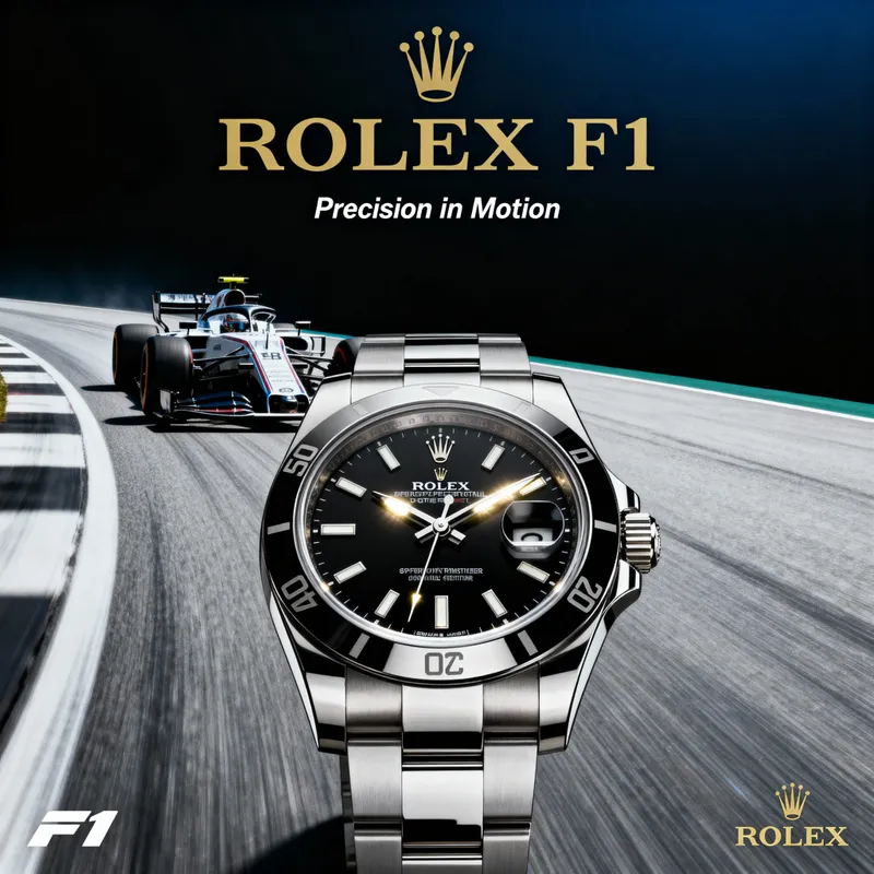 Rolex F1 Advertising Signage | Luxury Motorsport Rolex F1 Advertising Signage | Luxury Motorsport