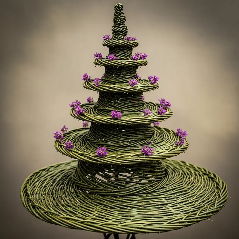 Unique Spiral Witch Hat for Halloween