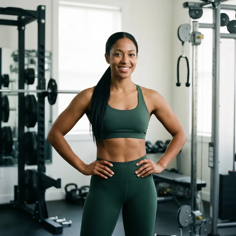 Empowering Fitness Images of Women