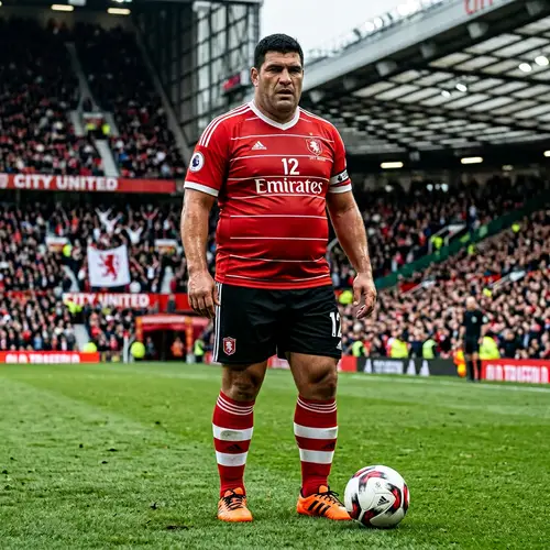 Professional Soccer Player with Notable Physical Prowess