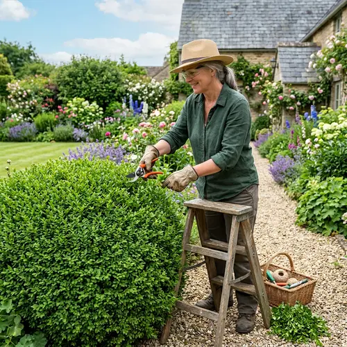 Professional Gardener Pruning Bushes | Garden Services