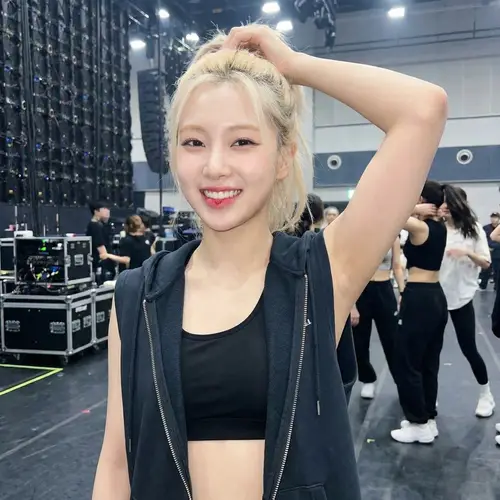 Stunning K-Pop Idol with Heart-Shaped Lips