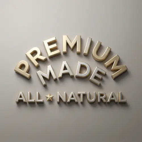 Premium Made Arch & All Natural Star | 3D Design