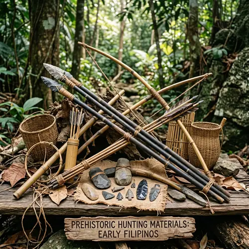 Prehistoric Hunting Tools of Early Filipinos