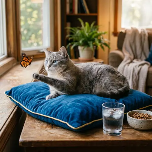 Charming Cat Moments: Grace and Curiosity