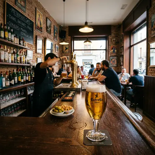 Craft Beer at Metropolis Café Guadalajara