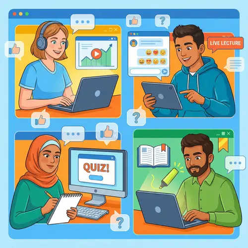 Interactive Online Learning with Diverse Students | Exciting Educational Environment