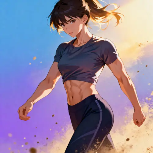 Empowerment in Anime: Strength and Elegance