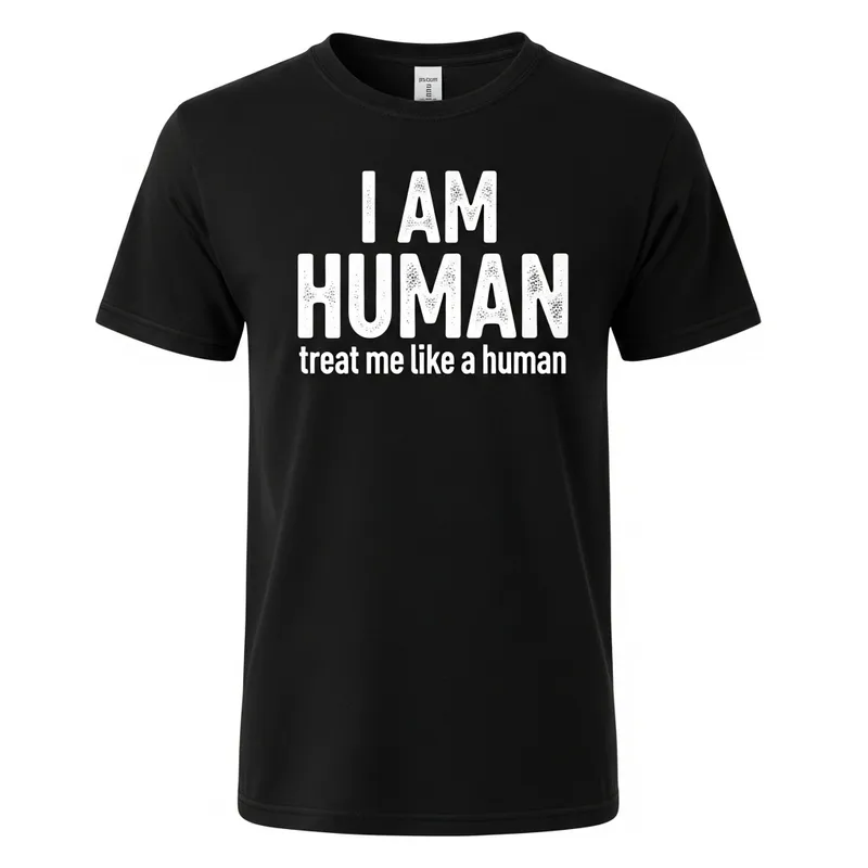 Culturally Inspired 'I Am Human' Shirt