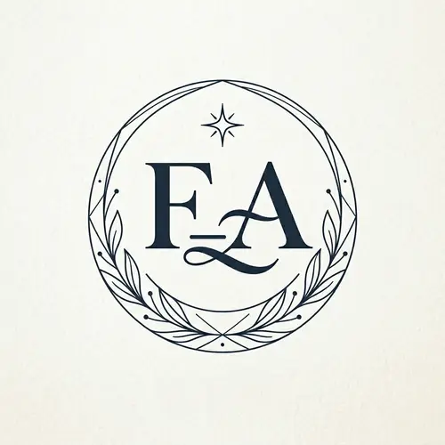 Stylish Logo Design Featuring 'F_A'