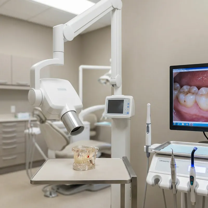 Oral Imaging Equipment in Professional Dental Office Setting