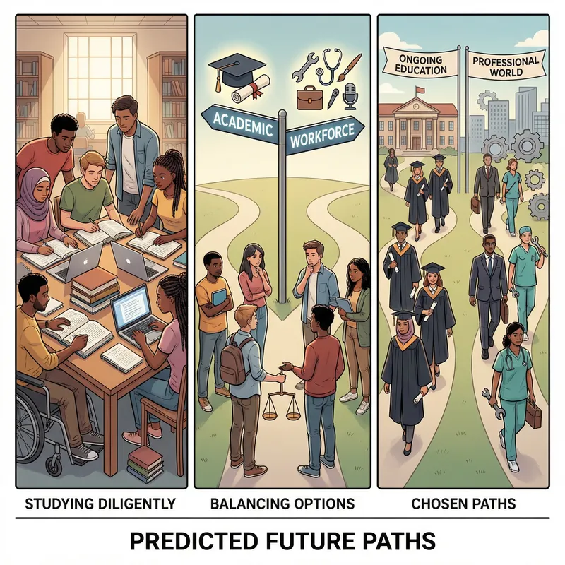 Student Future Prediction: Educational Choices Visualization