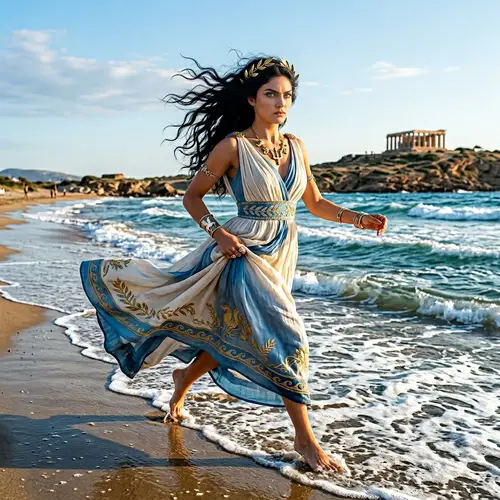 Ancient Wisdom and Modern Mastery | Greek Dress Beauty