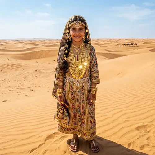 Eastern Accessories for Girls in Golden Desert - Find Exclusive Treasures