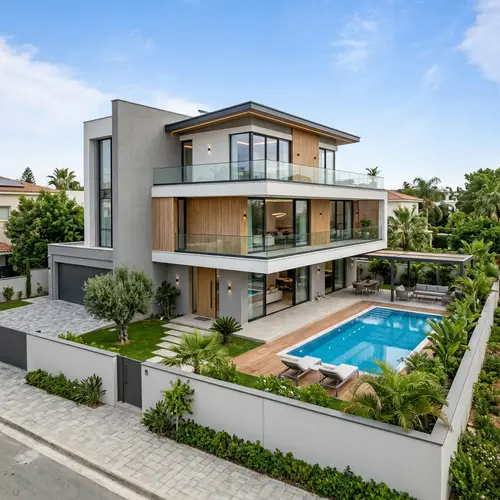 Stunning 3-Floor House Design with Pool