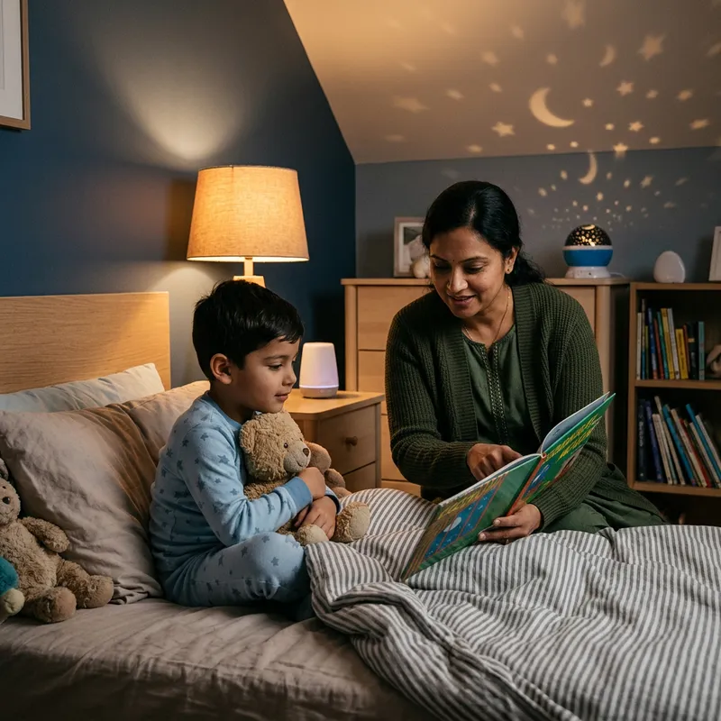 Autistic Child Bedtime Routine | Peaceful Scene