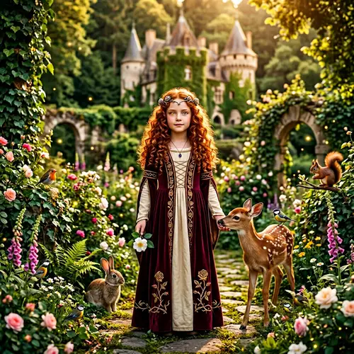 Beauty and the Beast's Enchanting Daughter | Unique Secret Magic