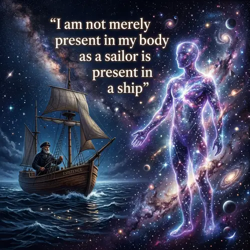 Glowing Cosmic Unity: Sailor Amidst Ethereal Cosmos