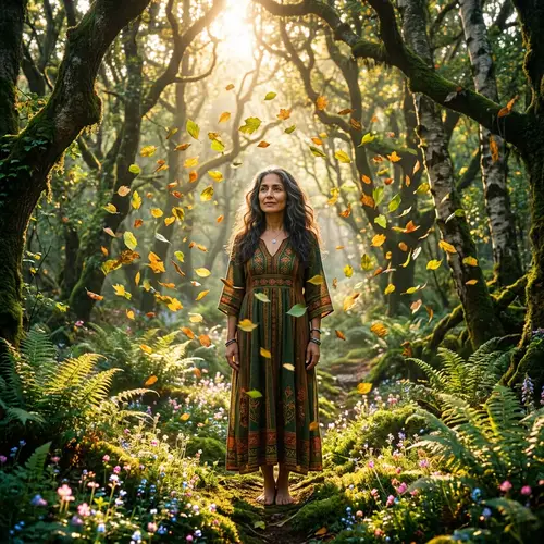 Mystical Forest: Timeless Beauty Captured