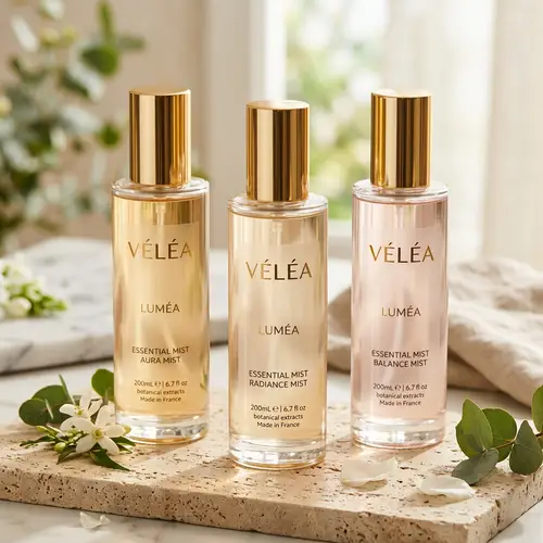 Véléa Luméa: Premium Transparent 200mL Bottles