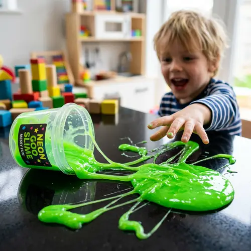 Vibrant Slime: Fun & Playful Gooey Adventures