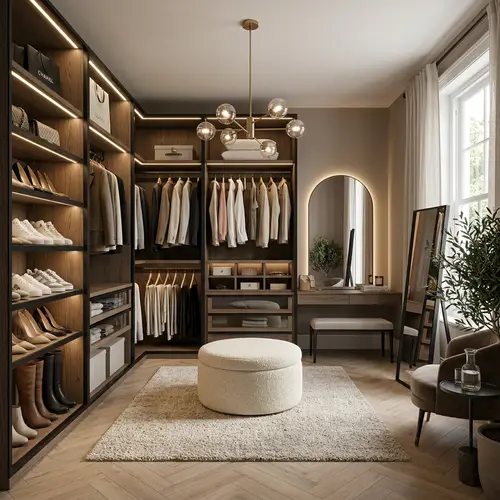 Beautiful Contemporary Walk-in Closet Designs