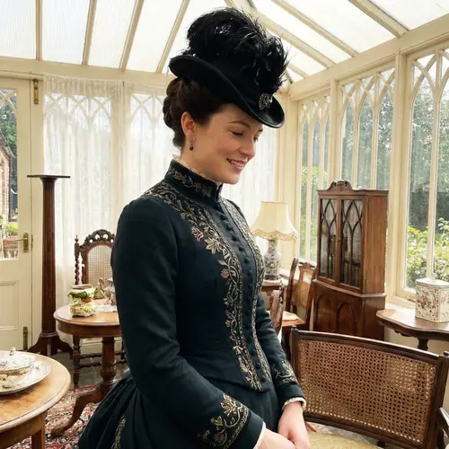 Victorian Beautiful Lady