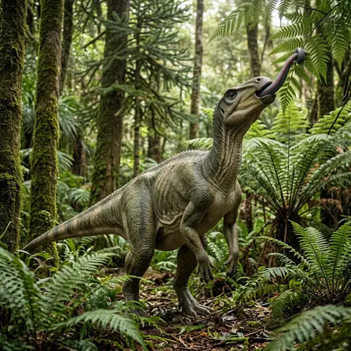 Dinosaur with Long Tongue – Amazing Facts & Images