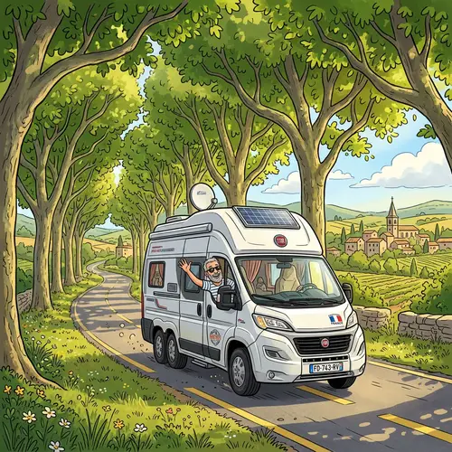 Fiat Ducato Motorhome Adventure in France