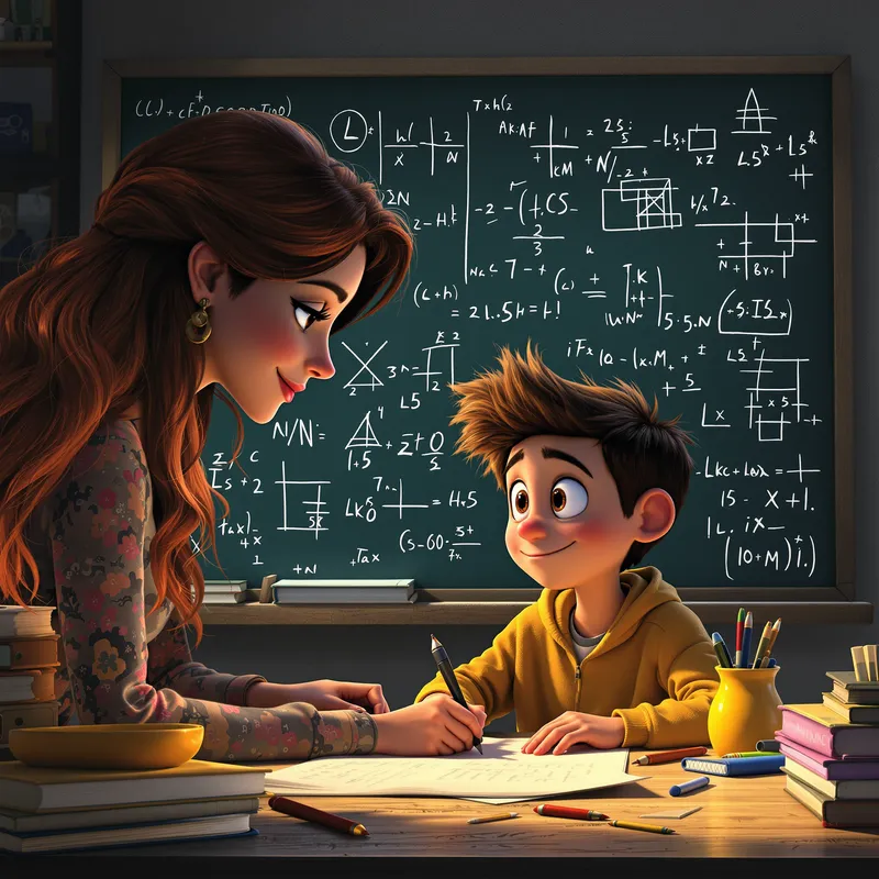 Casi Humano Movie Poster - Pixar Style