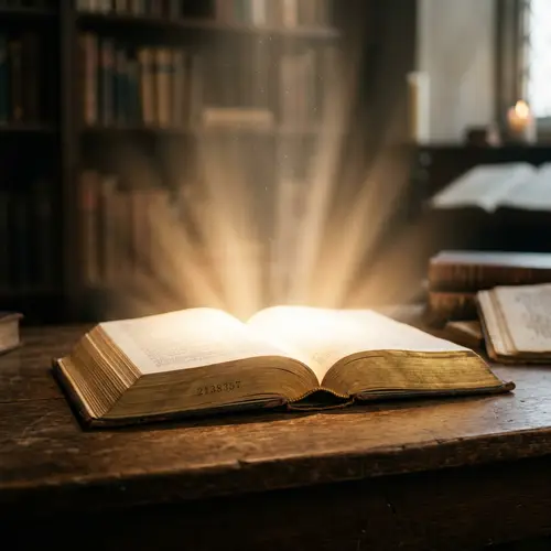 Illuminating Insights: Light from an Open Bible