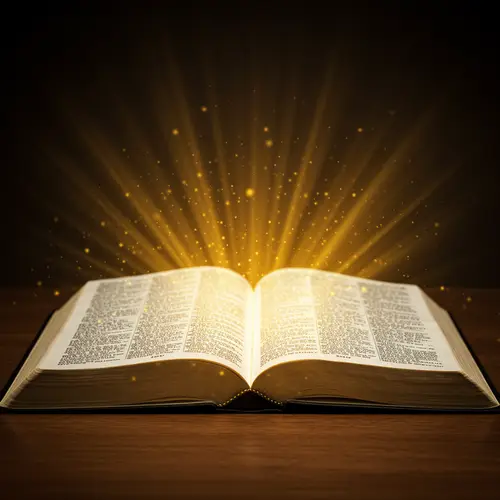 Illuminating Insights: Light from an Open Bible