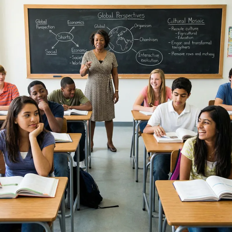 Diverse Classroom Setting for Multicultural Learning