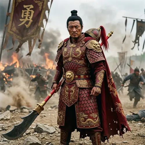Ancient Chinese Warrior: Valiant and Undefeatable in Battle