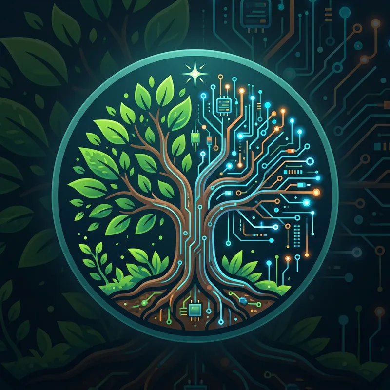 Nature Meets Electronics: Icon Design