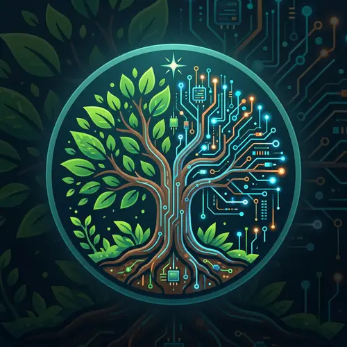 Nature Meets Electronics: Icon Design