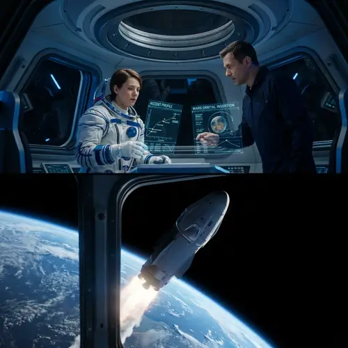 Astronaut Guides Team to New Planet - Epic Video