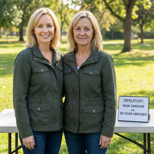 Anti-Smoking Campaign: Youthful Beauty vs. Premature Aging