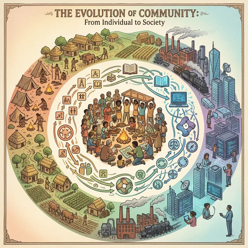 Understanding the Dynamics of Societal Transformation - In-depth Illustration