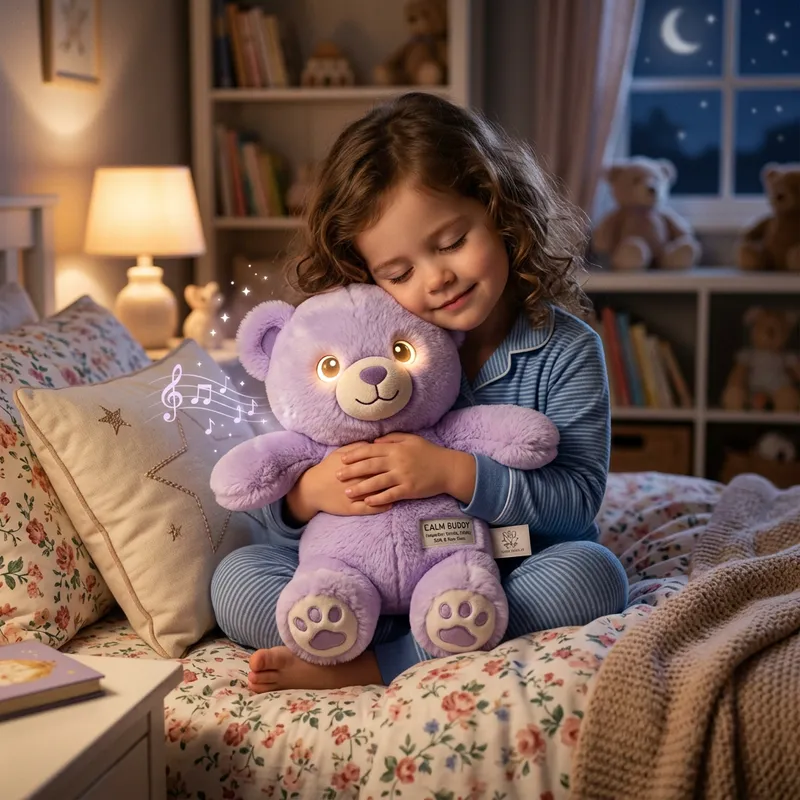 Teddy Bear Calming Toy for Kids - Soothing & Safe