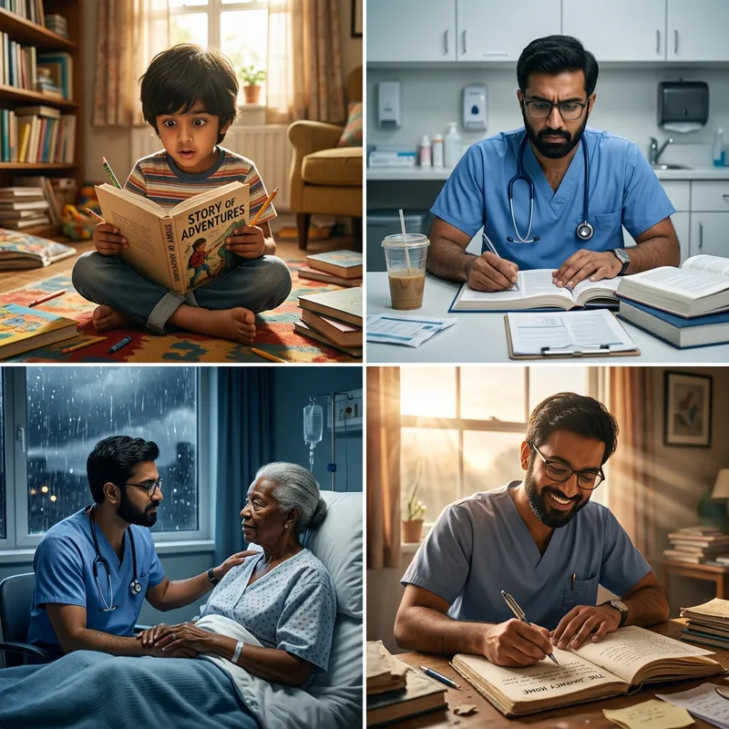 The Tale of a Writer's Journey: Childhood Dreams to Rediscovered Passion