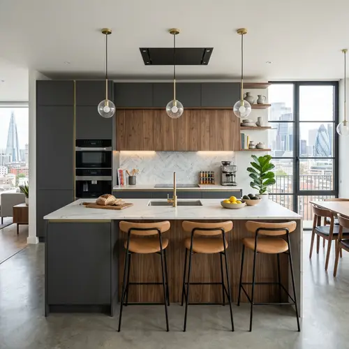 Beautiful Urban Modern Kitchen Design Photography