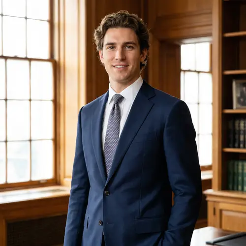 Tall 25-Year-Old Man in Formal Suit with Brown Hair | Website Name