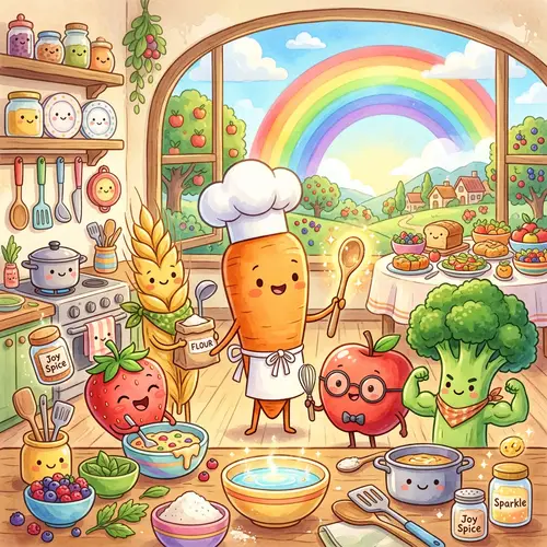 Meet Chef Carrot: Your Magical Culinary Guide!