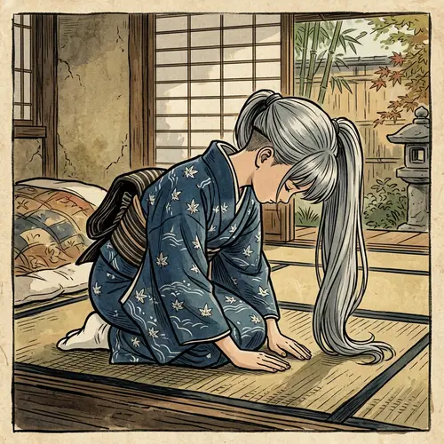 Vintage-Inspired Girl with Undercut Hairstyle | 19th Century Style