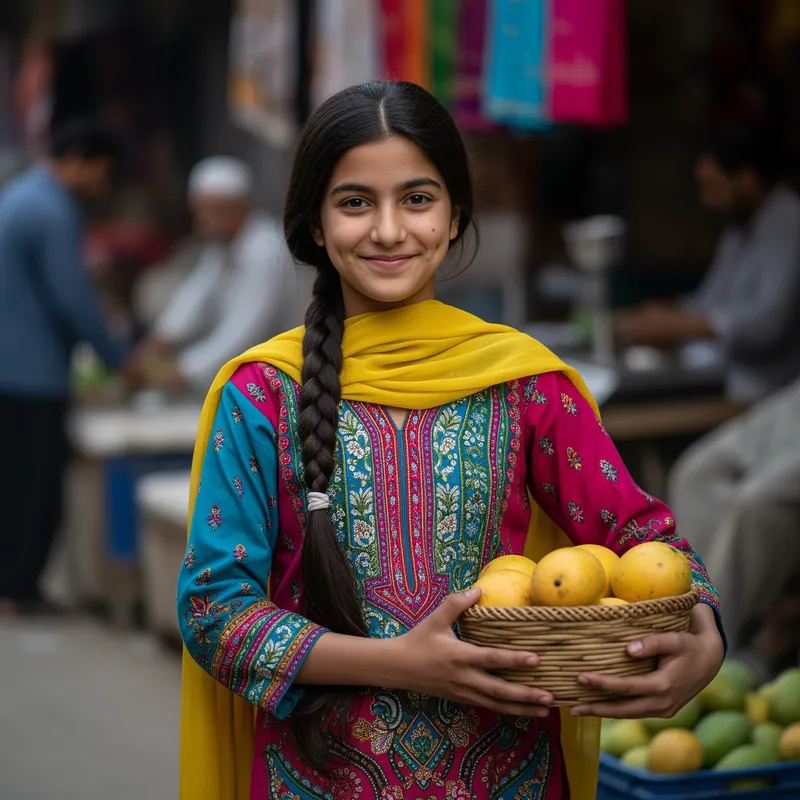 Add a Realistic Pakistani Girl to Your Photo