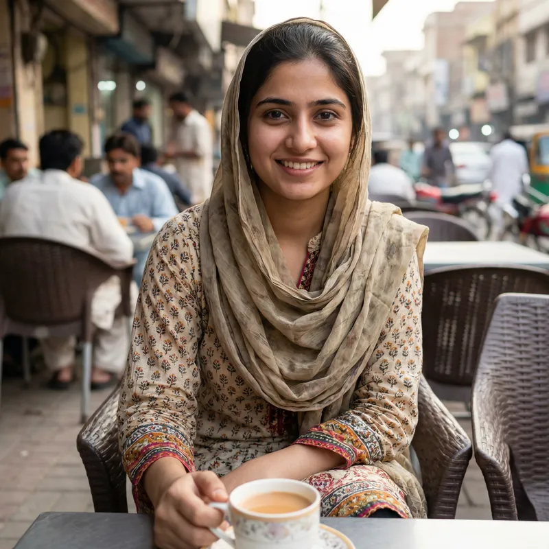 Add a Realistic Pakistani Girl to Your Photo