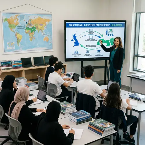 MENA Educational Logistics and UK Connections