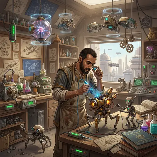 Fantastical Sci-Fi Universe Workshop with Inventive Gadgets
