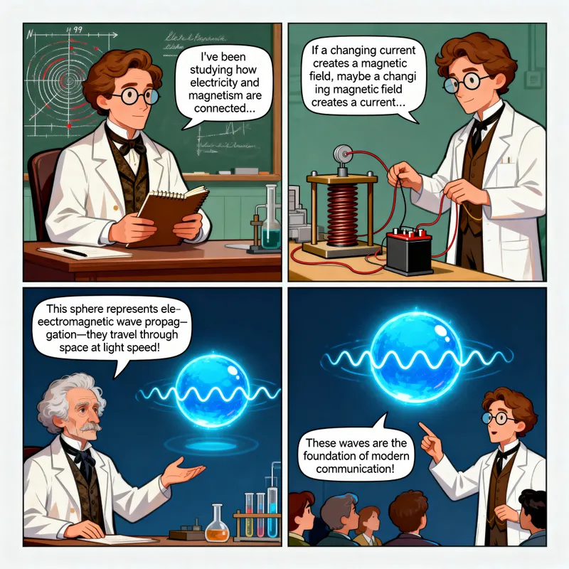 Exploring Electromagnetic Waves: Comic Strip Edition Exploring Electromagnetic Waves: Comic Strip Edition